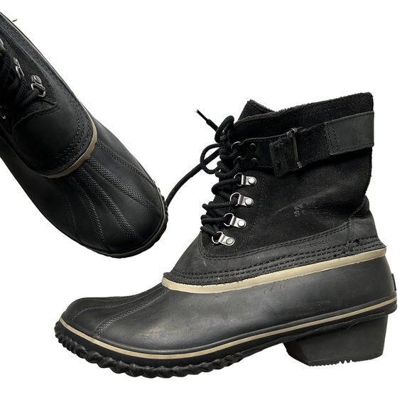 Sorel Shoes - Sorel Winter Fancy Lace Up Boots EUC SZ12